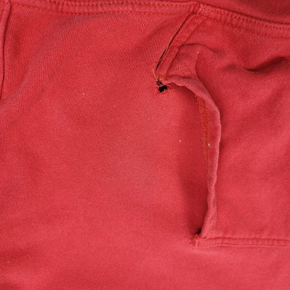 The North Face Hoodie Men Small Red‎ Hiking Trail Hooded Sweatshirt